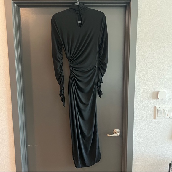 Dolce & Gabbana Cut Out Midi Dress In Nero Black Size IT 42 NEW! W/ tags - Picture 10 of 12